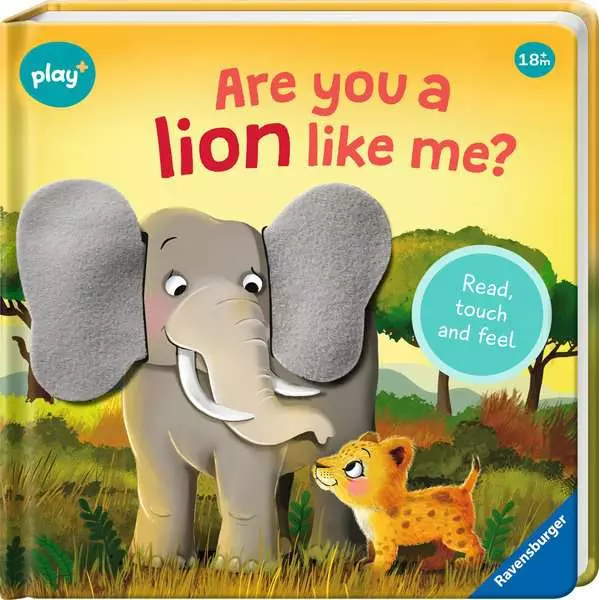Play+ Are You A Lion Like Me? - Board Book