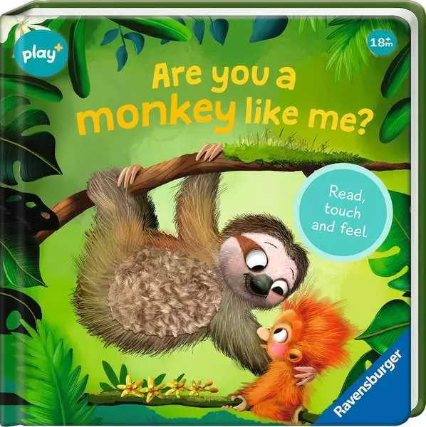 Play+ Are You A Monkey Like Me? - Board Book