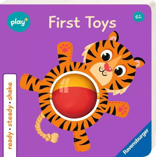 Play+ Ready, Steady, Shake: First Toys - Board Book