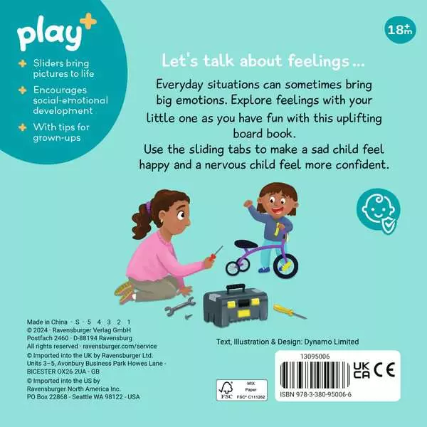 Play+ Me and My Day: Feelings - My First Sliding Book