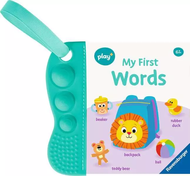 Play+ Flip & Pop: First Words - My First Teething Book