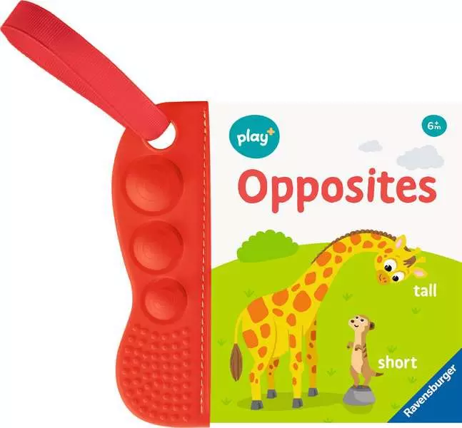 Play+ Flip & Pop: Opposites - My First Teething Book