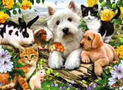 Happy Animal Buddies - Children's Puzzle, 300 Pieces (XXL)