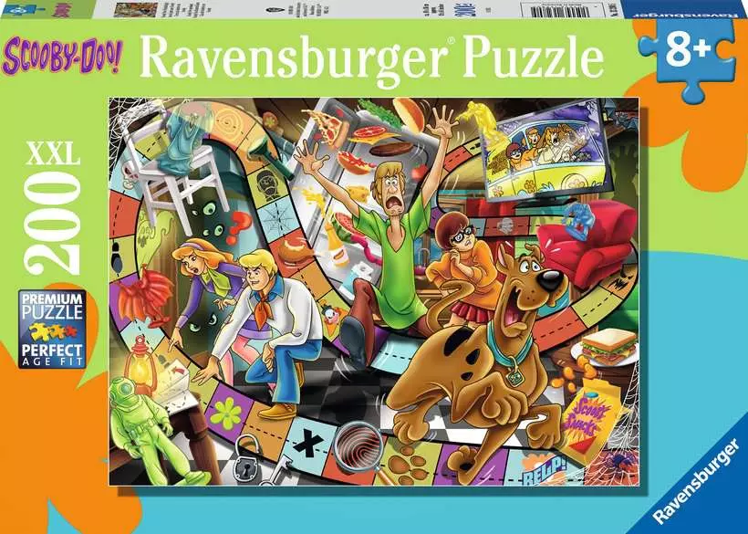 Scooby Doo Haunted Game - Children's Puzzle, 200 Pieces (XXL)