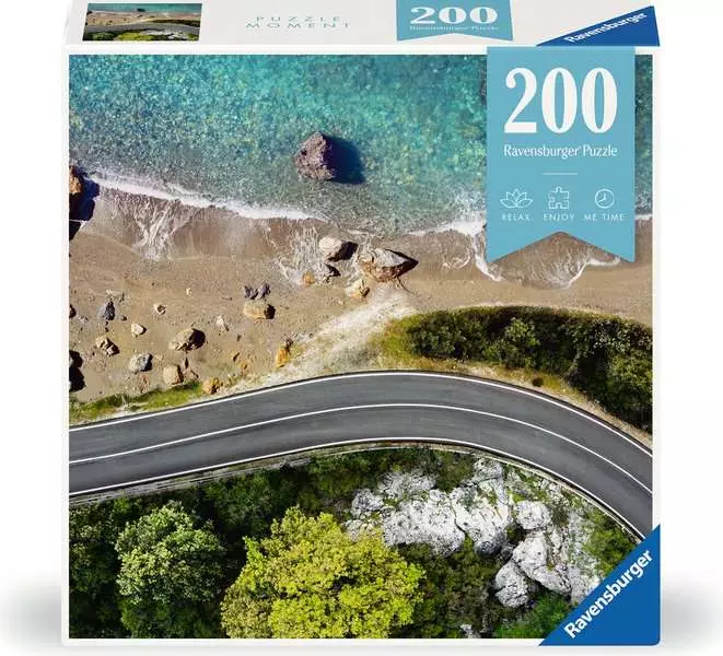 Beach Road - Puzzle Moment, 200 Pieces