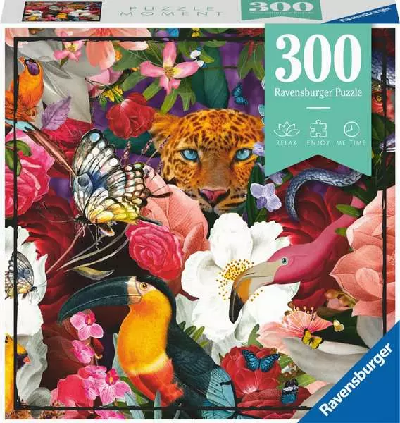 Tropical Flowers - Puzzle Moment, 300 Pieces