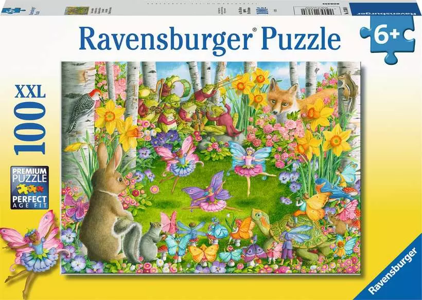 Fairy Ballet - Children's Puzzle, 100 Pieces (XXL)