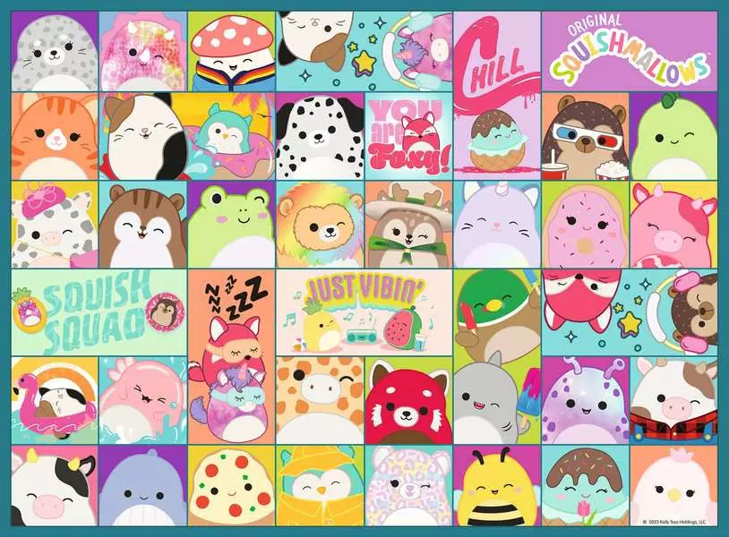 Squishmallows - Children's Puzzle, 100 Pieces (XXL)