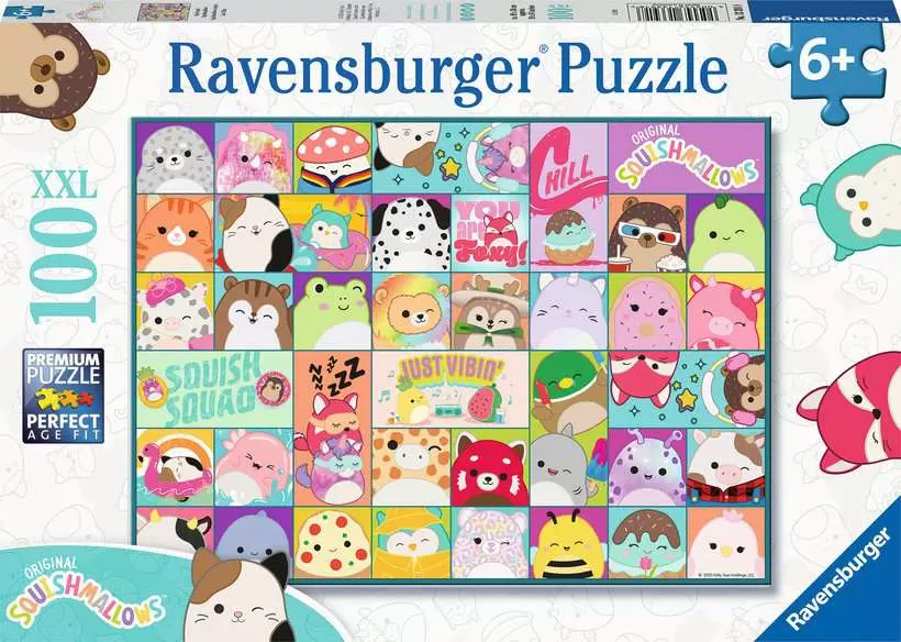 Squishmallows - Children's Puzzle, 100 Pieces (XXL)