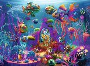 Aliens Ocean - Children's Puzzle, 150 Pieces (XXL)