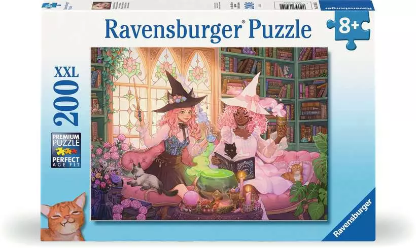 Enchanting Library - Children's Puzzle, 200 Pieces (XXL)