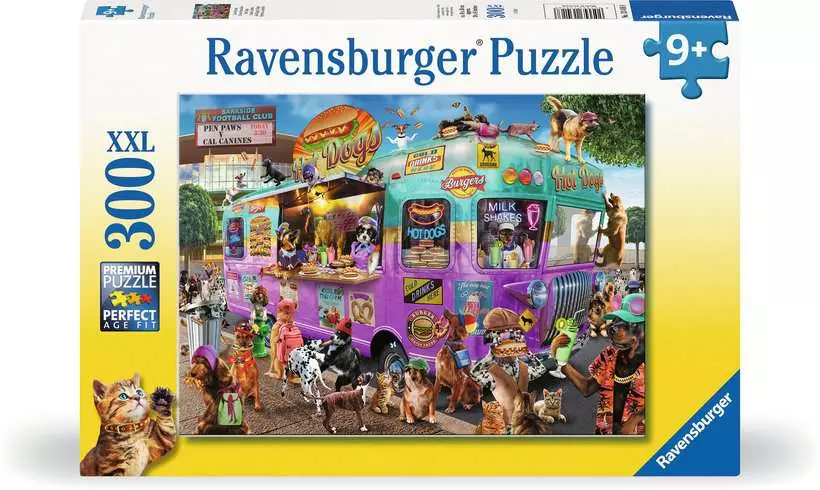 Hot Diggity Dogs - Children's Puzzle, 300 Pieces (XXL)