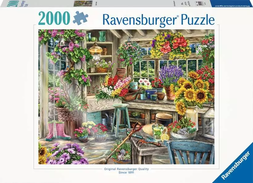 Gardener's Paradise - Standard Adult Puzzle, 2000 Pieces