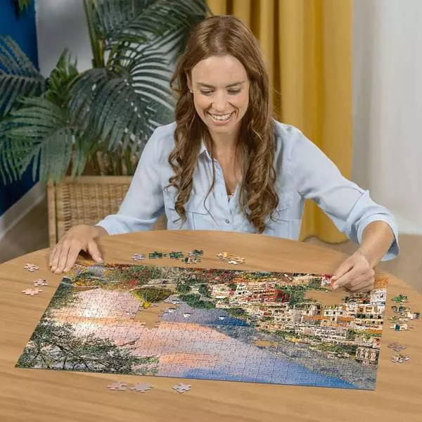 Positano - Larger Puzzle Pieces, 500 Pieces (Large)