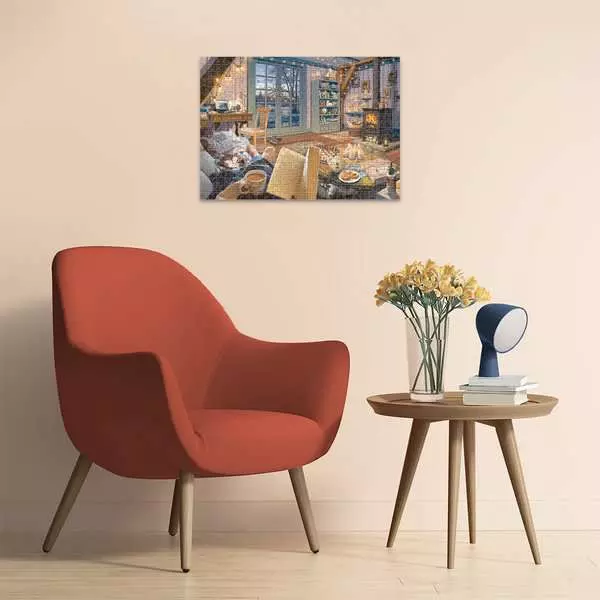 Cozy Retreat - Larger Puzzle Pieces, 500 Pieces (Large)