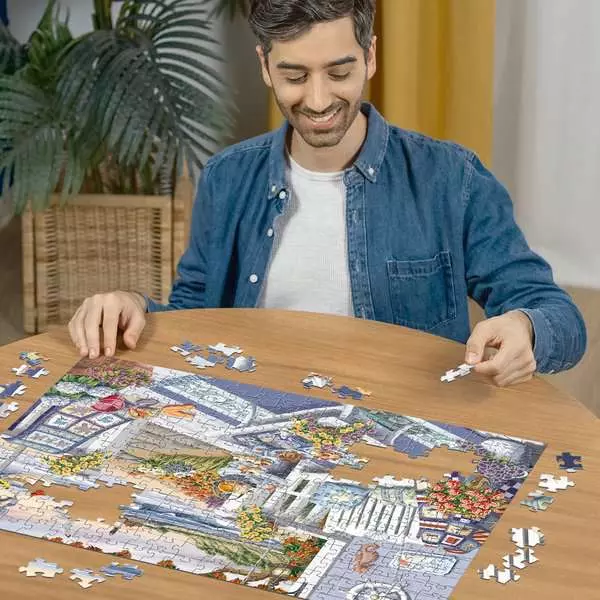 Seaside Sunshine - Larger Puzzle Pieces, 300 Pieces (Large)