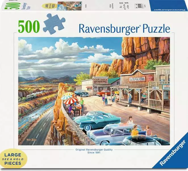 Scenic Overlook - Larger Puzzle Pieces, 500 Pieces (Large)