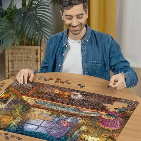 Puzzler's Place - Larger Puzzle Pieces, 750 Pieces (Large)