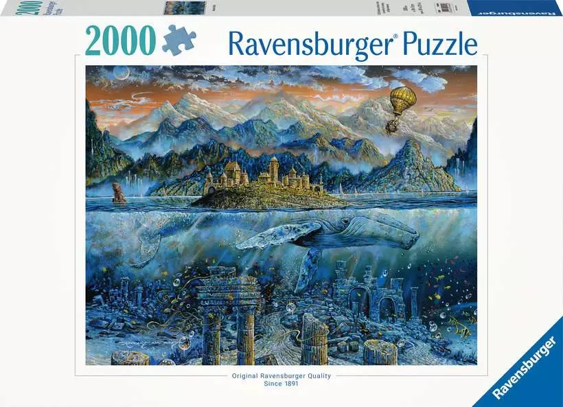Wisdom Whale - Standard Adult Puzzle, 2000 Pieces