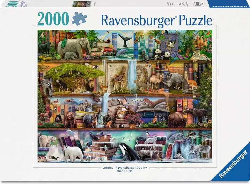 Big Animal World - Standard Adult Puzzle, 2000 Pieces