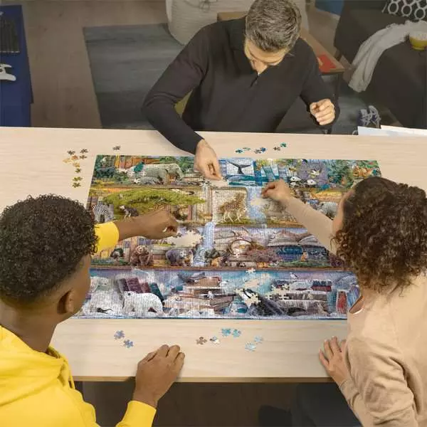 Big Animal World - Standard Adult Puzzle, 2000 Pieces