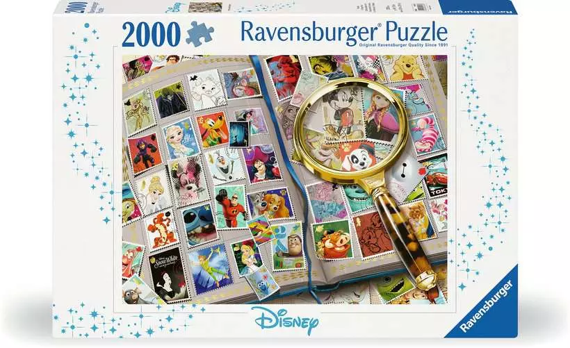 Disney Classics: My Favorite Stamps - Standard Adult Puzzle, 2000 Pieces