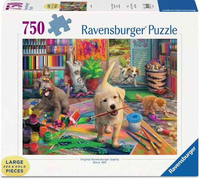 Cute Crafters - Larger Puzzle Pieces, 750 Pieces (Large)