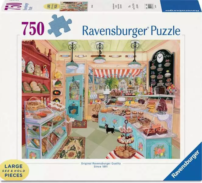 Corner Bakery - Larger Puzzle Pieces, 750 Pieces (Large)