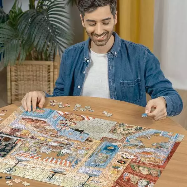 Corner Bakery - Larger Puzzle Pieces, 750 Pieces (Large)