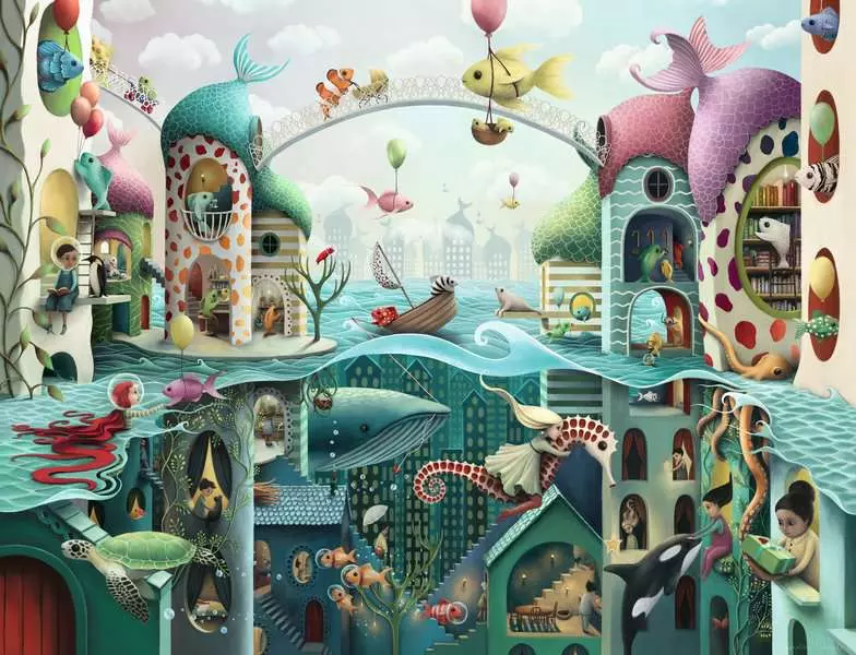 If Fish Could Walk - Standard Adult Puzzle, 2000 Pieces