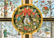 Christmas Songbirds - Larger Puzzle Pieces, 500 Pieces (Large)