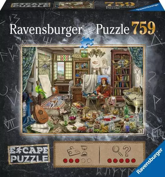 The Artist's Studio - Escape Puzzle, 759 Pieces