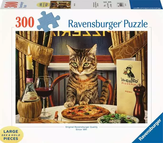 Dinner for One - Larger Puzzle Pieces, 300 Pieces (Large)