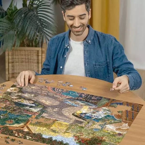 Cozy Backyard Bliss - Larger Puzzle Pieces, 750 Pieces (Large)