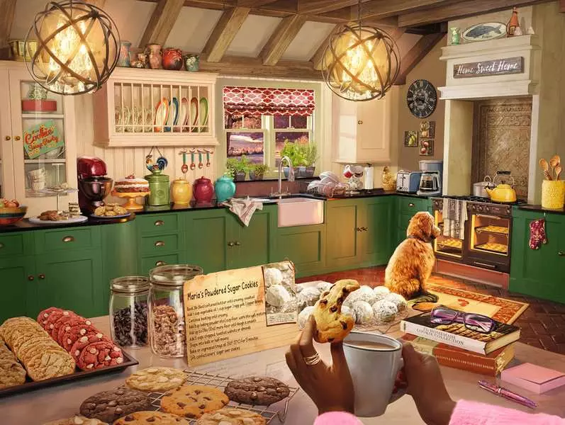 Cozy Kitchen - Larger Puzzle Pieces, 750 Pieces (Large)
