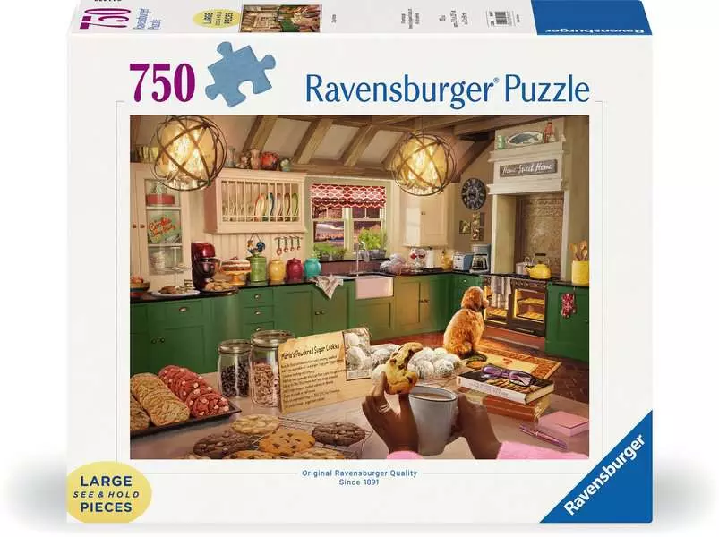 Cozy Kitchen - Larger Puzzle Pieces, 750 Pieces (Large)