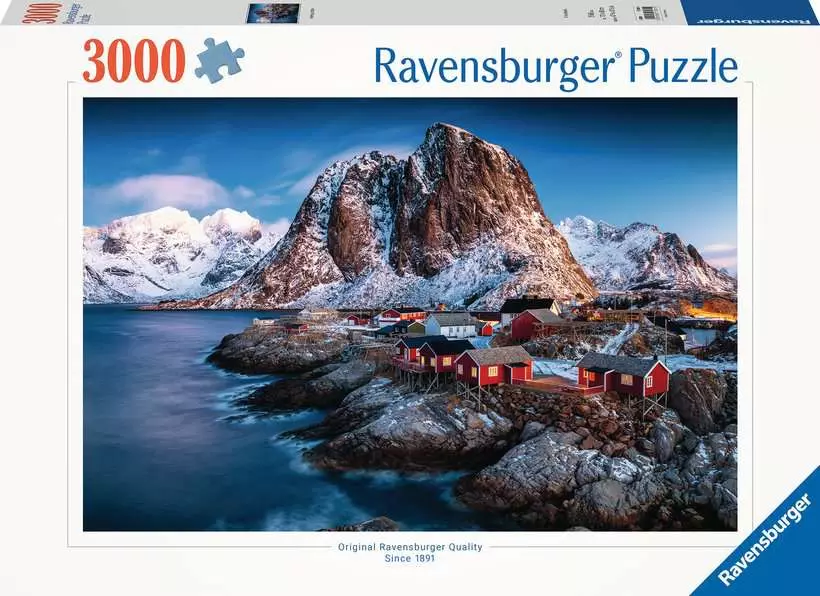 Norway: Hamnoy, Lofoten - Standard Adult Puzzle, 3000 Pieces