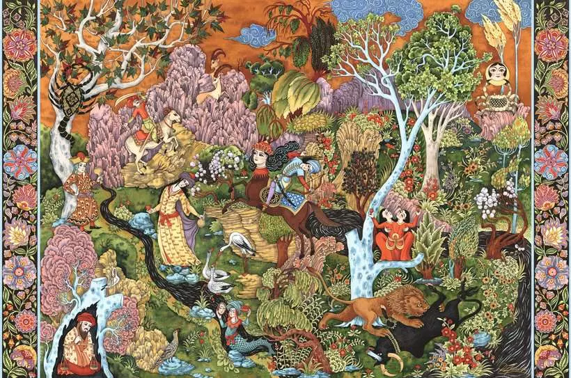 Garden of Sun Signs - Standard Adult Puzzle, 3000 Pieces