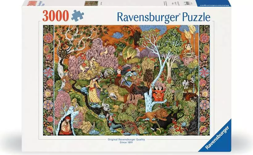 Garden of Sun Signs - Standard Adult Puzzle, 3000 Pieces