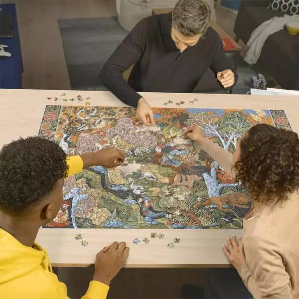 Garden of Sun Signs - Standard Adult Puzzle, 3000 Pieces