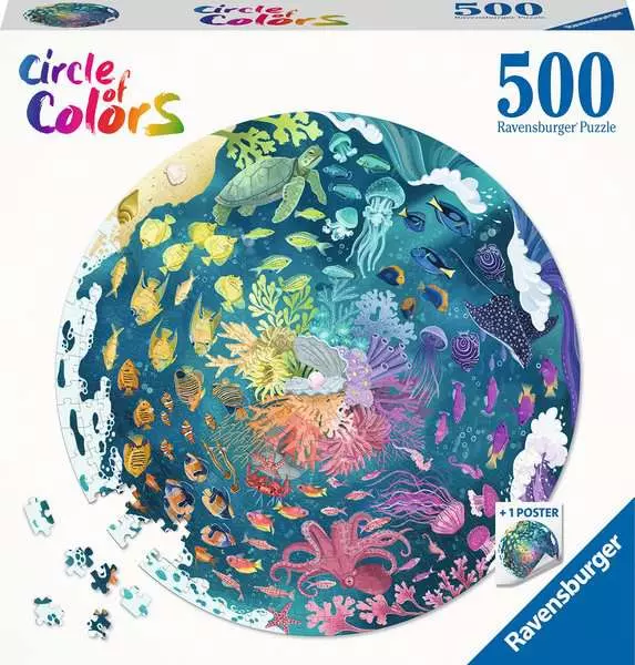 Ocean - Circle of Colors, 500 Pieces