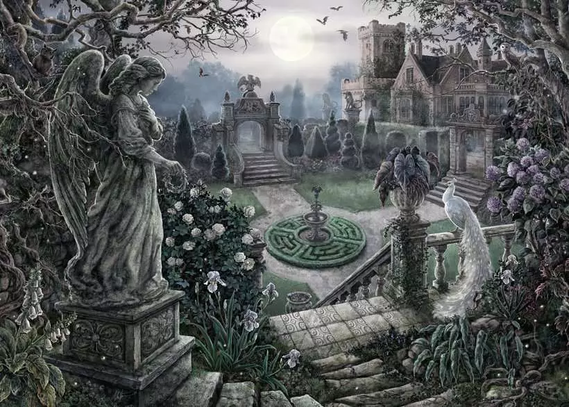 The Garden at Night - Escape Puzzle, 368 Pieces
