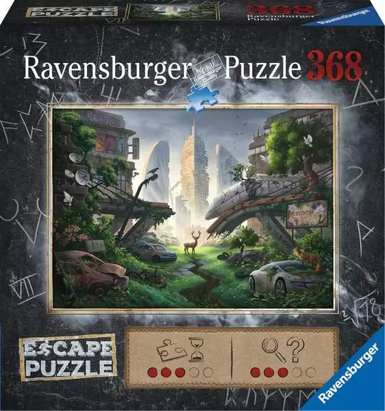 The Desolated City - Escape Puzzle, 368 Pieces