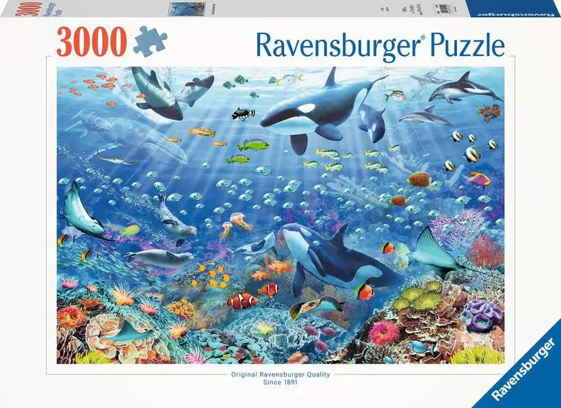 Underwater - Standard Adult Puzzle, 3000 Pieces