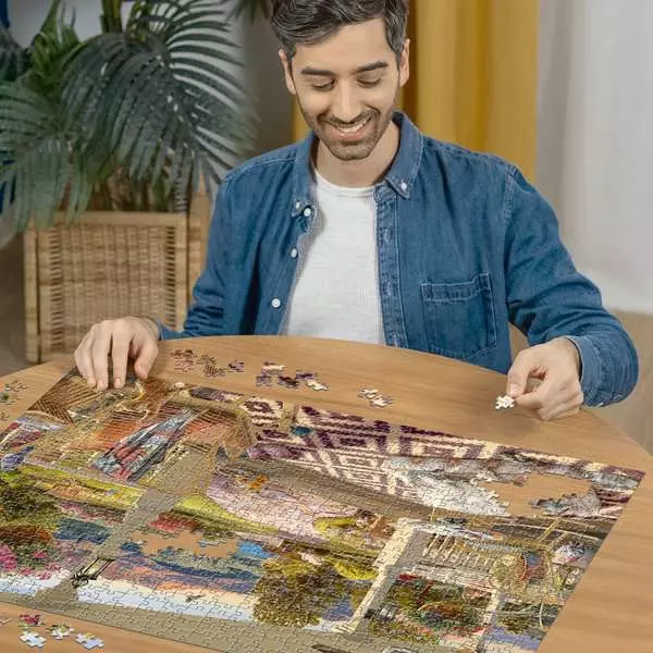 Cozy Front Porch - Larger Puzzle Pieces, 750 Pieces (Large)