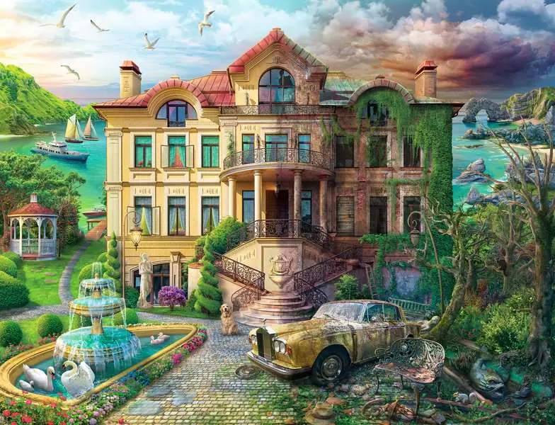 Cove Manor Echoes - Standard Adult Puzzle, 2000 Pieces