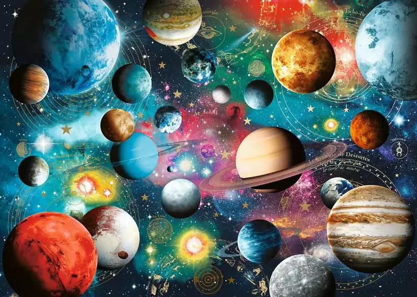 Planetarium - Larger Puzzle Pieces, 500 Pieces (Large)