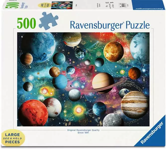 Planetarium - Larger Puzzle Pieces, 500 Pieces (Large)