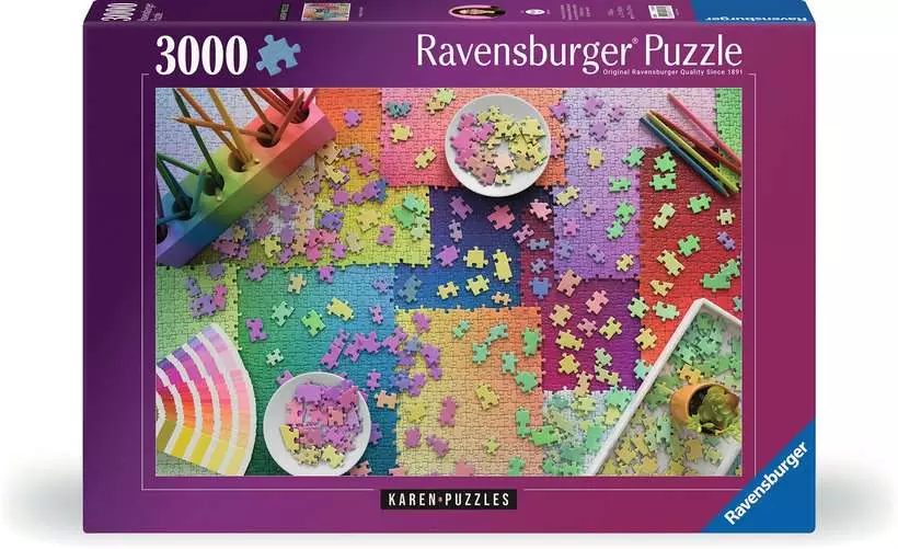 Puzzles on Puzzles - Standard Adult Puzzle, 3000 Pieces