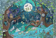 Fantasy Forest - Wooden Puzzles, 500 Pieces